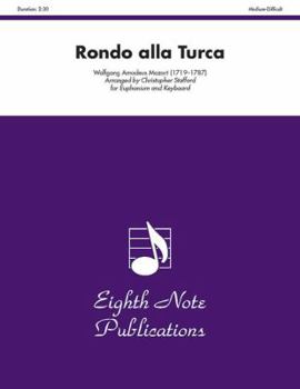 Paperback Rondo Alla Turca: Euphonium and Keyboard Book