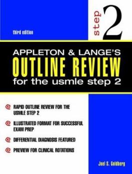 Paperback Appleton & Lange's Outline Review for the USMLE Step 2 Book