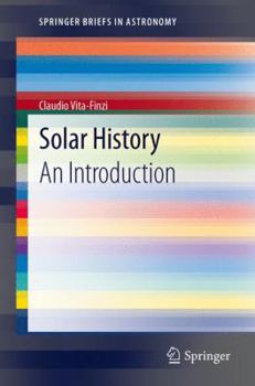 Paperback Solar History: An Introduction Book