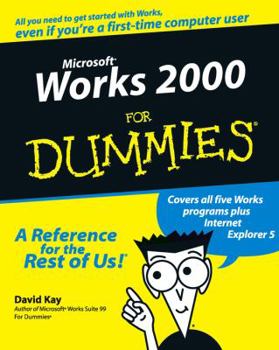 Paperback Microsoft Works 2000 for Dummies Book