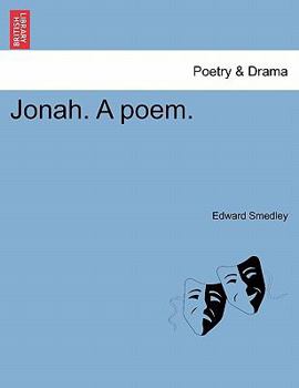 Paperback Jonah. a Poem. Book