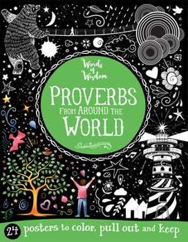 Paperback Words of Wisdom Proverbs from Around the World Book