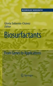 Paperback Biosurfactants: From Genes to Applications Book