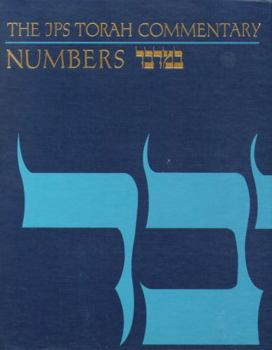 Hardcover The JPS Torah Commentary: Numbers Book