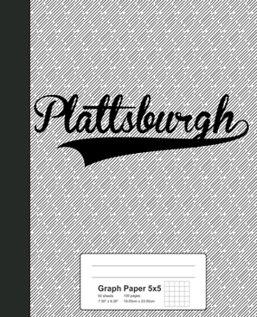 Paperback Graph Paper 5x5: PLATTSBURGH Notebook Book