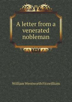 Paperback A letter from a venerated nobleman Book