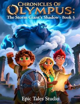 Paperback Chronicles of Olympus: The Storm Giant's Shadow - Book 5: A Thunderous Quest Through Tempest Ridge Book