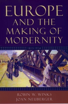 Paperback Europe and the Making of Modernity: 1815-1914 Book