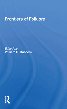 Paperback Frontiers of Folklore Book