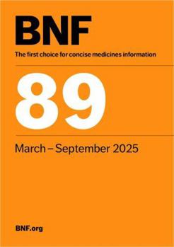 Paperback British National Formulary (BNF 89) March 2025 Book