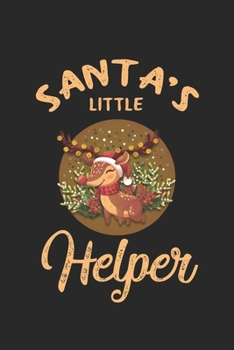 Weihnachten Weihnachtsmann kleiner Helfer: Tagebuch, Notizbuch, Buch 100 linierte Seiten im Softcover für alles, was man sich notieren und nicht vergessen möchte (German Edition)