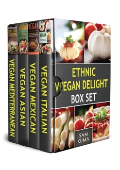 Paperback Ethnic Vegan Delight Box Set: 4 Books in 1 Book