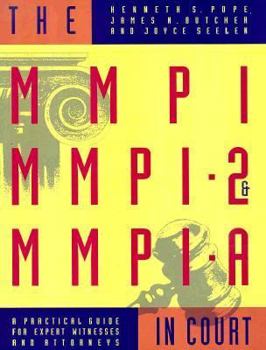 Hardcover The Mmpi, Mmpi-2 & Mmpi-A in Court Book