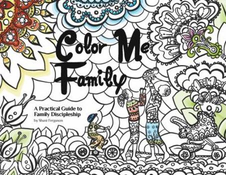 Spiral-bound Color Me Family Book