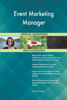 Paperback Event Marketing Manager Critical Questions Skills Assessment Book