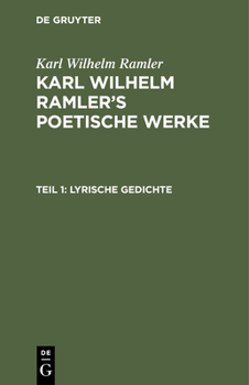 Hardcover Lyrische Gedichte [German] Book