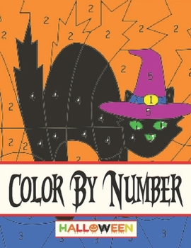 Paperback Color by Number Halloween: Color by Number Halloween (Hours of Fun!) Book