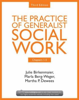 Paperback The Practice of Generalist Social Work, Chapter 1-5 Book