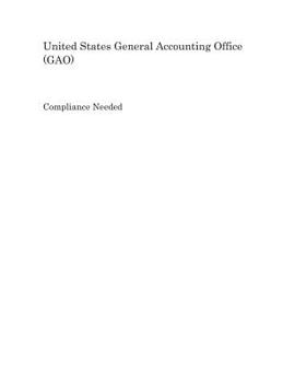 Paperback Compliance Needed Book