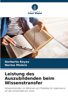 Paperback Leistung des Auszubildenden beim Wissenstransfer [German] Book