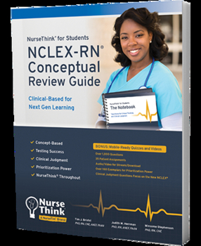 Paperback Nclex-RN Conceptual Review Guide Book