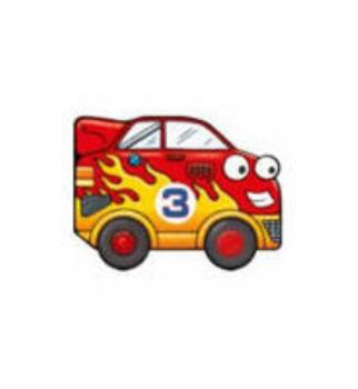 Hardcover Racing Car (Wheelie Sounds) Book