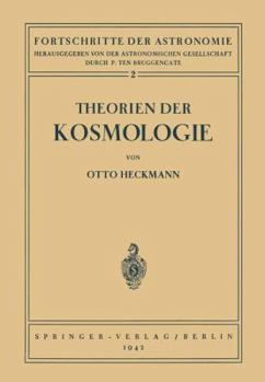 Paperback Theorien Der Kosmologie [German] Book