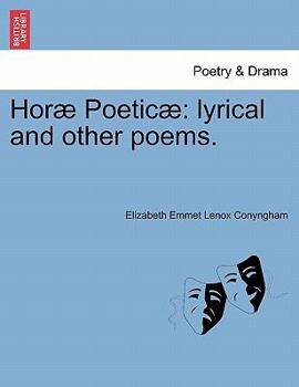 Paperback Hor Poetic: Lyrical and Other Poems. Book