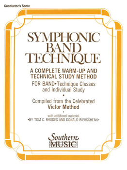 Paperback Symphonic Band Technique (S.B.T.): Conductor Book