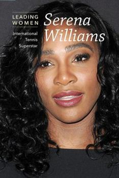 Library Binding Serena Williams: International Tennis Superstar Book