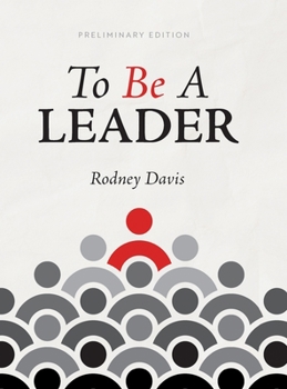 Hardcover To Be a Leader Book