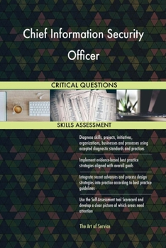 Paperback Chief Information Security Officer Critical Questions Skills Assessment Book