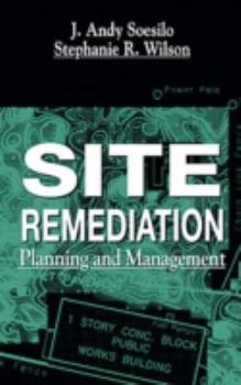 Hardcover Site Remediation: Planning and Management Book