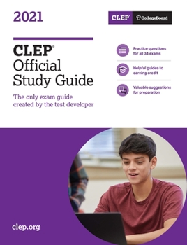 Paperback CLEP Official Study Guide 2021 Book