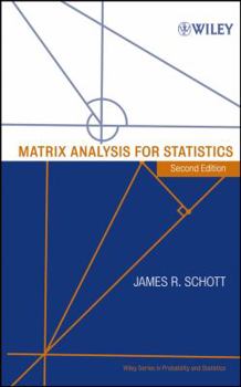 Hardcover Matrix Analysis for Statistics Book