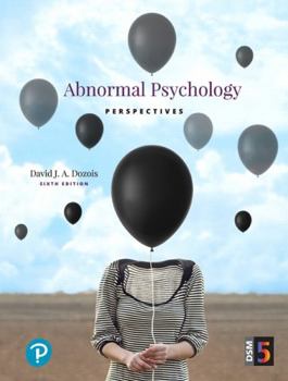 Hardcover Abnormal Psychology: Perspectives Book