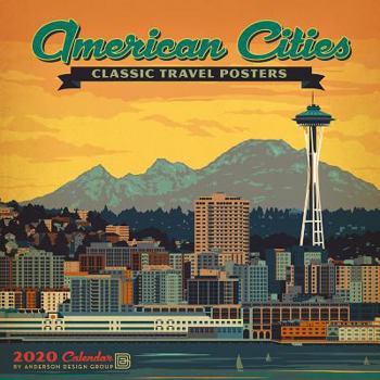 Cal 2020-American Cities Classic Posters Wall