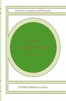 Paperback Essays in Logical Semantics Book