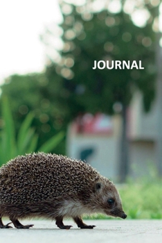 Paperback Journal: Hoglet Professional Bullet Journal Dot Grid Daily Planner Student for Researching hedgehog cage requirements Book