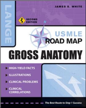 Paperback USMLE Road Map Gross Anatomy, Second Edition Book