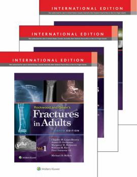 Rockwood and Wilkins' Fractures in Adults, Eighth Edition, International Edition: Rockwood and Wilkins' Fractures in Children, Eighth Edition, Interna