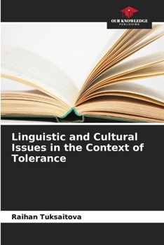 Paperback Linguistic and Cultural Issues in the Context of Tolerance Book