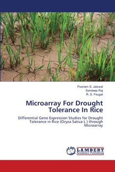Paperback Microarray For Drought Tolerance In Rice Book