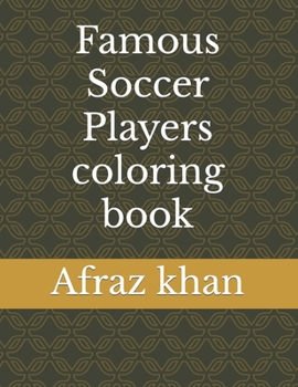 Paperback Famous Soccer Players coloring book