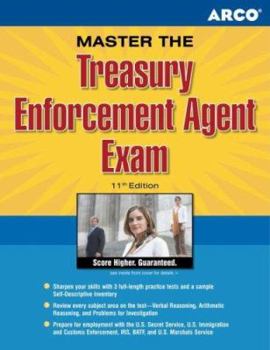 Paperback Arco Master the Treasury Enforcement Agent Exam Book