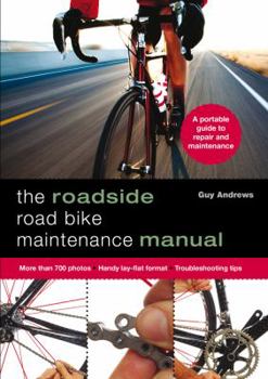 Spiral-bound Roadside Road Bike Maintenance Manual Book