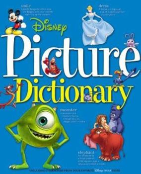Hardcover Disney Picture Dictionary Book