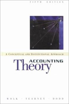 Hardcover Accounting Theory: A Conceptual and Institutional Approach Book