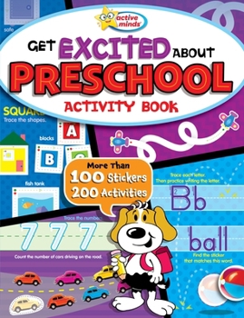 Paperback Get Excited about Preschool: Activity Book