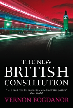 Hardcover The New British Constitution Book